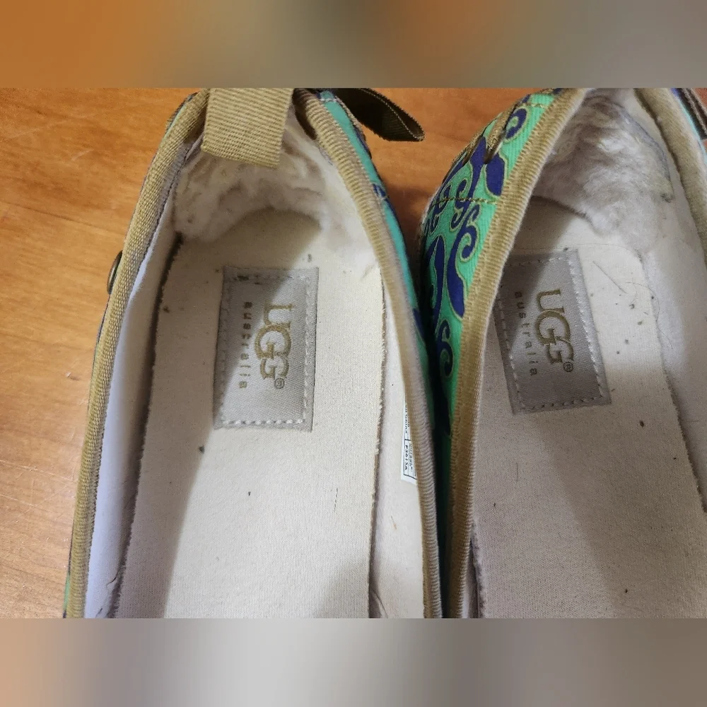 Ugg Australia Indah Marrakech Ballet Flat Slip On Shoes 9.5